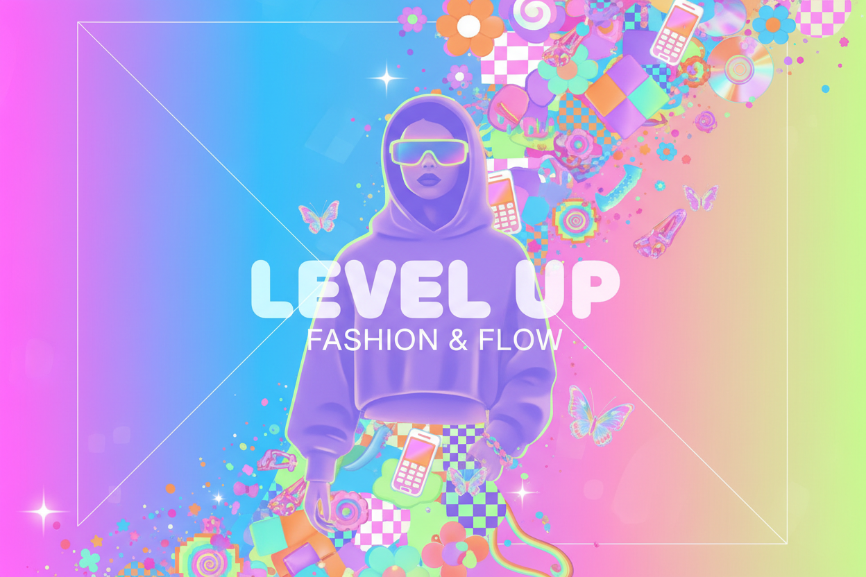 Gen Z Trendy Hero Background